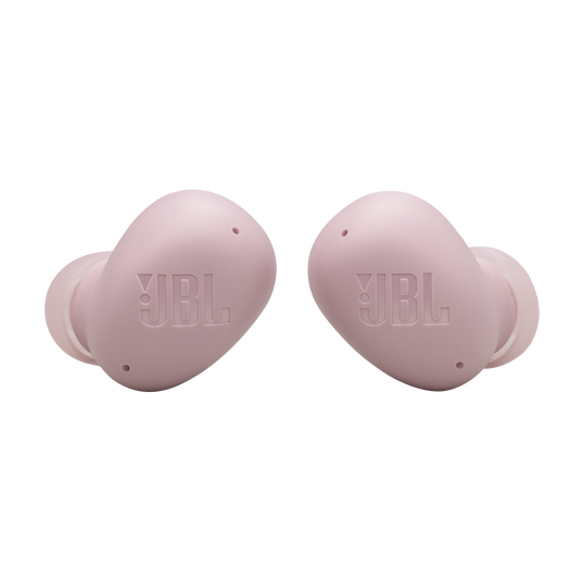 JBL Wave Buds 2 - Pink - True Wireless Noise Cancelling Earbuds - Front